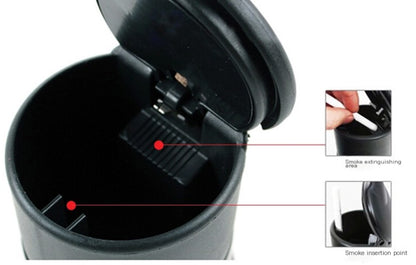 LED Car Ashtray with Light
